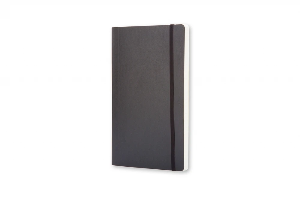 Užrašų knygutė Moleskine Classic 9x14cm, langeliais, minkštu viršeliu, juodos spalvos