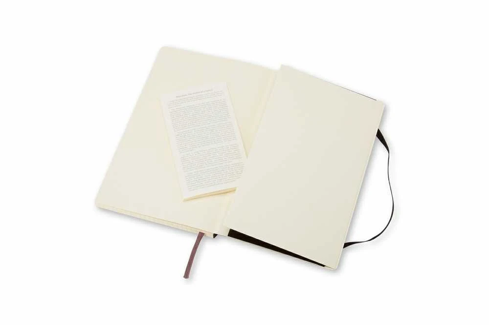 Užrašų knygutė Moleskine Classic 9x14cm, langeliais, minkštu viršeliu, juodos spalvos