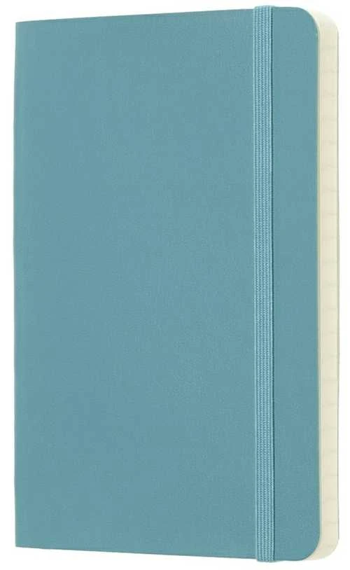 Užrašų knygutė Moleskine Classic, 9x14cm, linijomis, minkštu viršeliu, mėlynos spalvos