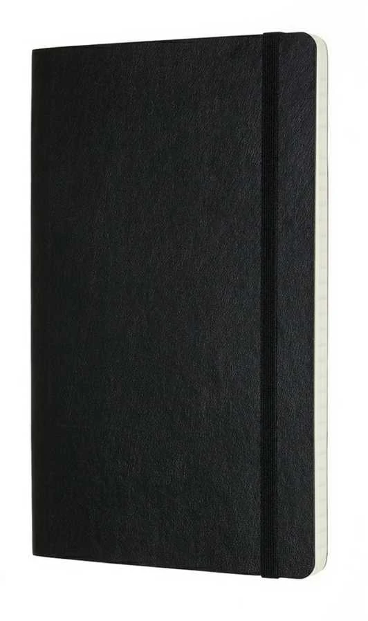 Užrašų knygutė Moleskine Pro, 13x21cm, PRO, minkštais viršeliais, mėlynos spalvos