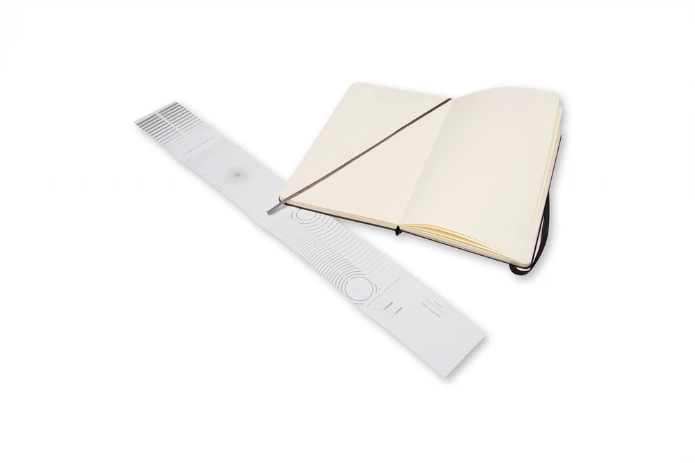 Užrašų knygutė Moleskine Sketchbooks 13x21cm, baltais lapais, kietu viršeliu, juodos spalvos