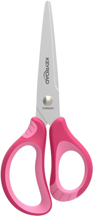 Vaikiškos žirklės Keyroad 15cm, minkštos, ergonomiškos rankenos