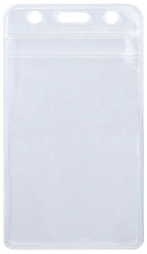 Vardinis kortelės laikiklis Deli,91x56mm, iš PVC, vertikalus, pakuotėje 10vnt