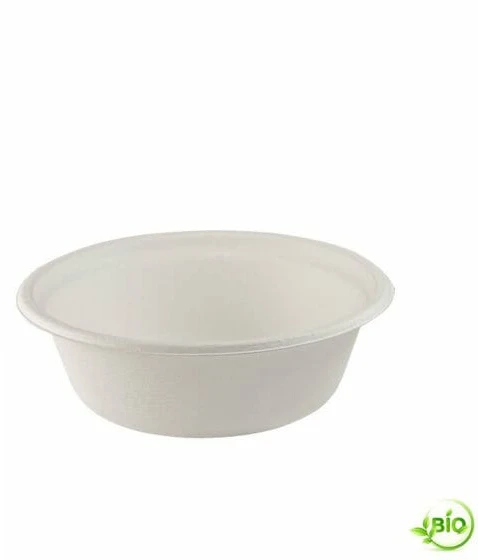 Love Nature Vienkartiniai dubenėliai iš cukranendrių pluošto, 500ml, 50 vnt