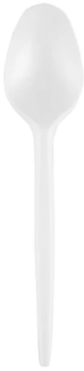 Kreispack Vienkartiniai šaukštai SUPERIOR, PS, balti, 17 cm, 50 vnt