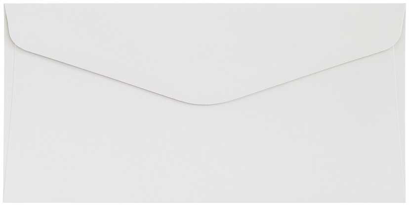 Galeria Papieru Vokai Galeri Papieru DL, Smooth baltas, 150g/m2, 10 vnt./pak.