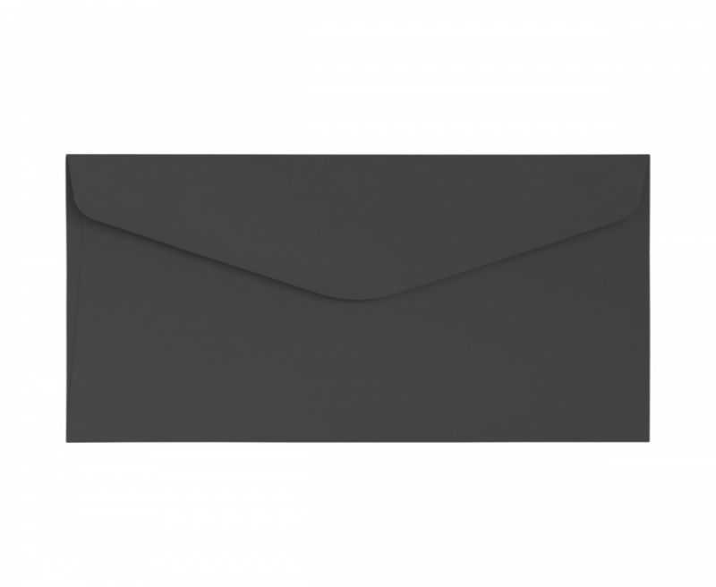 Galeria Papieru Vokai Galeri Papieru DL,120g/m2, 10vnt./pak. juodos spalvos