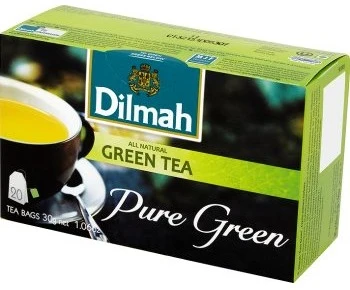 Actis Žalioji arbata Dilmah Pure žalias, 20x2g