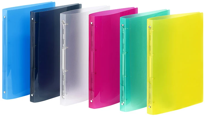 Žiedinis segtuvas Viquel Propyglass A4/2cm, 4 žiedų