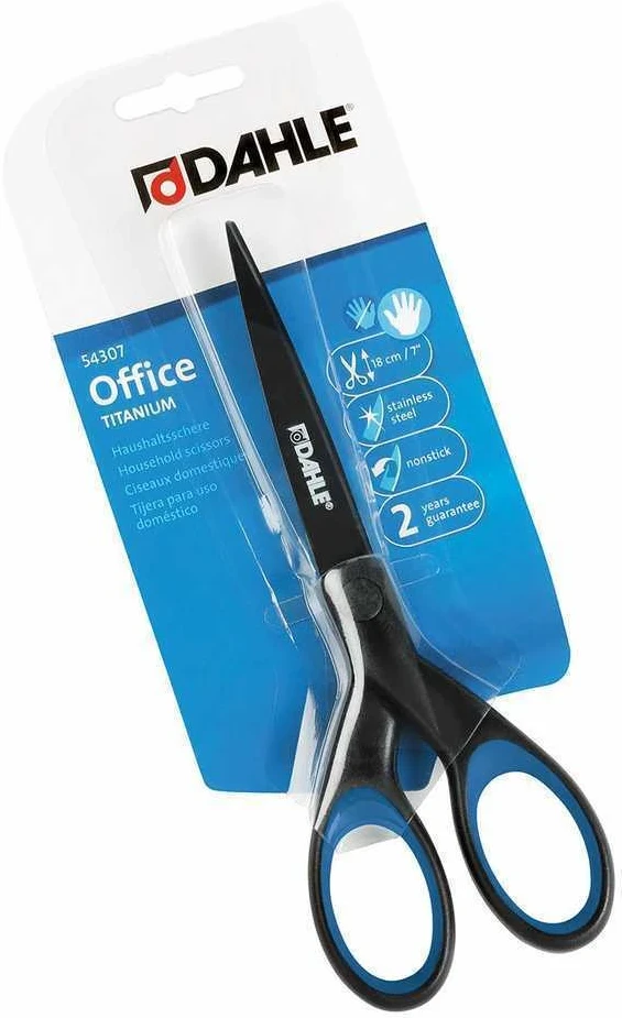 Žirklės Dahle Office Titanium, 18cm/7 colių, buitinės