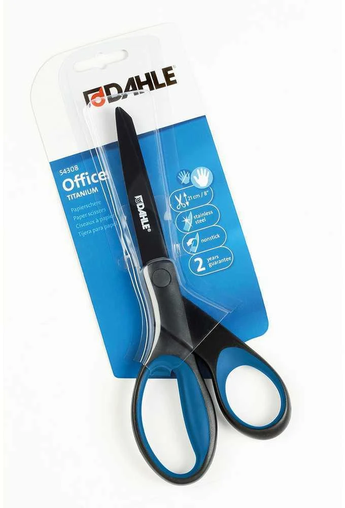 Žirklės Dahle Office Titanium, 21cm/8´, popieriui