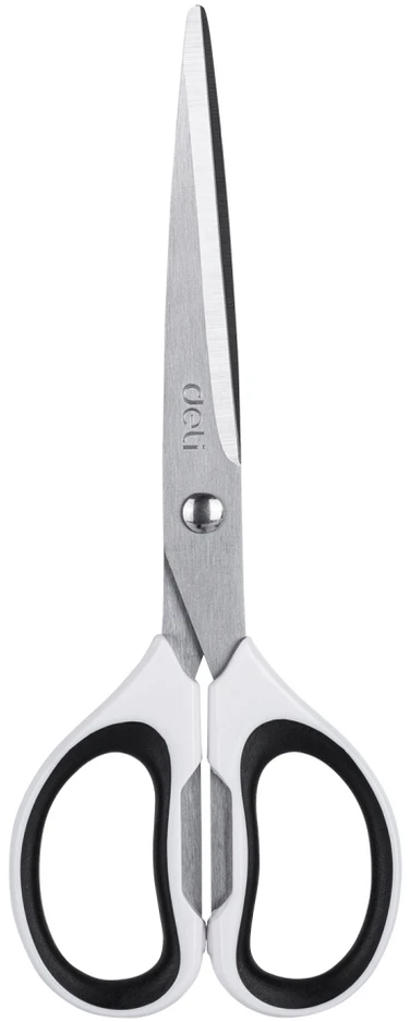 Žirklės DELI 6058 17.5cm soft touch įv. spalvų