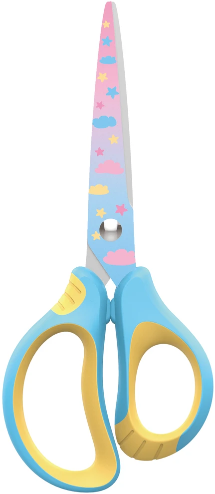 Žirklės Keyroad 15.5cm, pastelinių spalvų, ergonomiškos