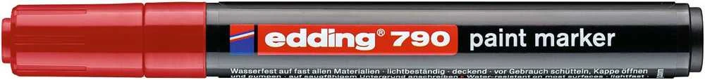 Žymeklis Edding 790, lako pagrindu, apvaliu galiuku, 2-3mm, auksinės spalvos