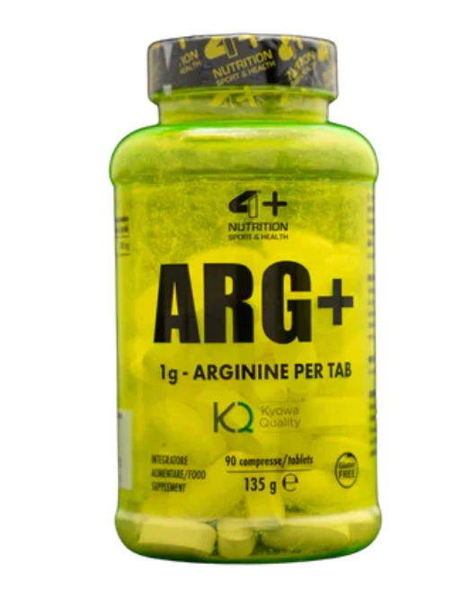 4+ Nutrition ARG+ 90 tabl. Arginine Kyowa quality