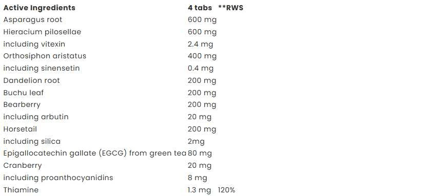 4+ Nutrition H2O Xpell 90 tabl.