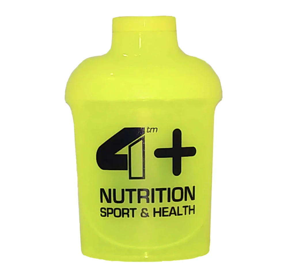 4+ Nutrition Shaker 300 ml Geltona