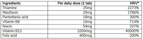 4+ Nutrition Vita B+ 30 kaps.
