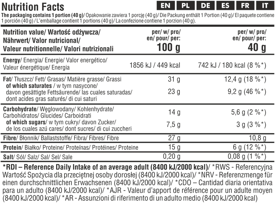 7 Nutrition Bar ZANZIBAR 40 g Coconut