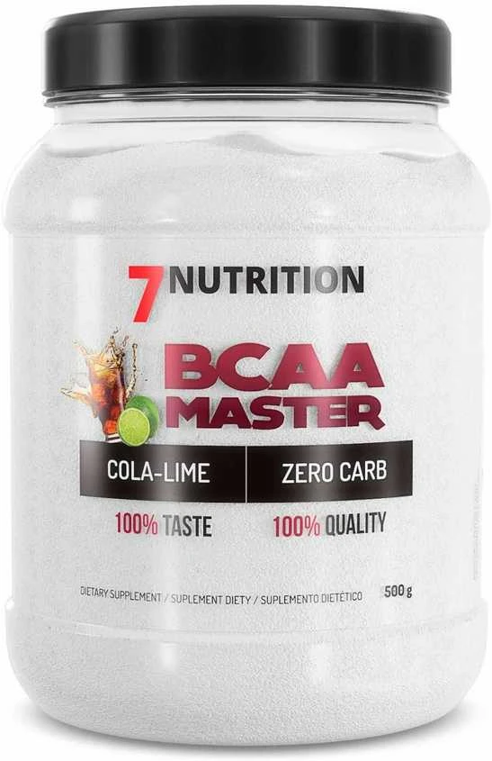 7 Nutrition BCAA Master 500g amino rūgštys + Glutamine + Citruline : Skonis - Natūralus