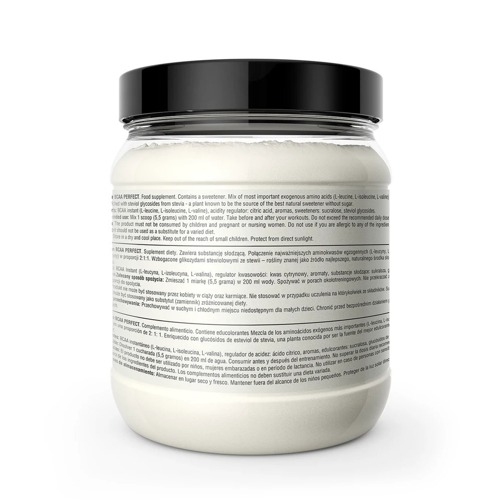 7 Nutrition BCAA Perfect 500g : Skonis - Obuolių ir apelsinų