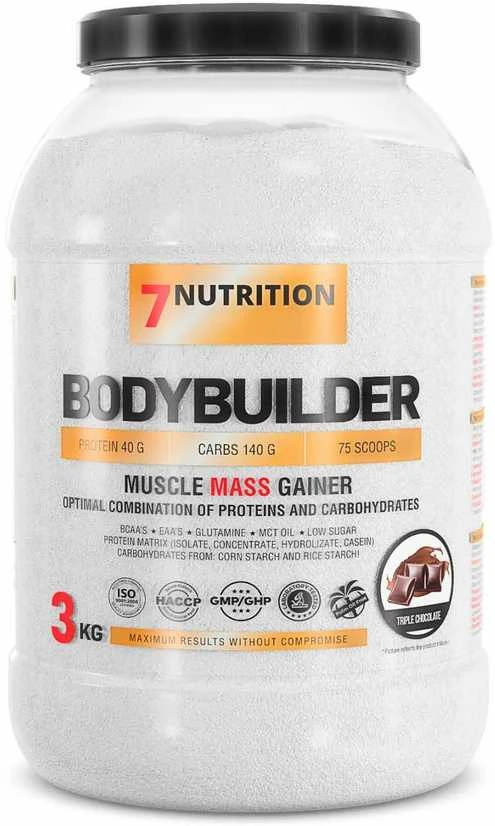 7 Nutrition Bodybuilder 3kg : Skonis - Sausainių ir grietinėlės