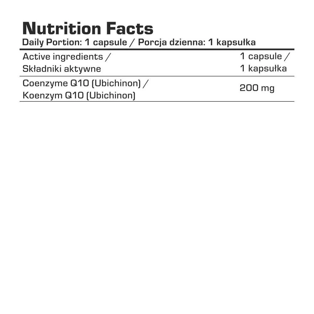 7 Nutrition Coenzyme Q10 200 mg 60 kaps. Kofermentas Q10