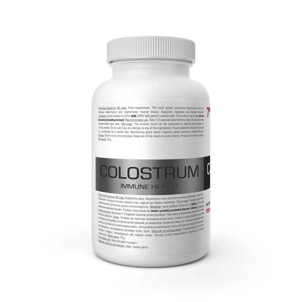 7 Nutrition Colostrum 600 mg 90 kaps. imunitetui