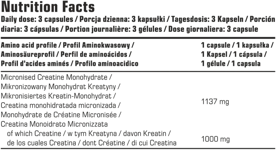 7 Nutrition Creatine 300 kaps.