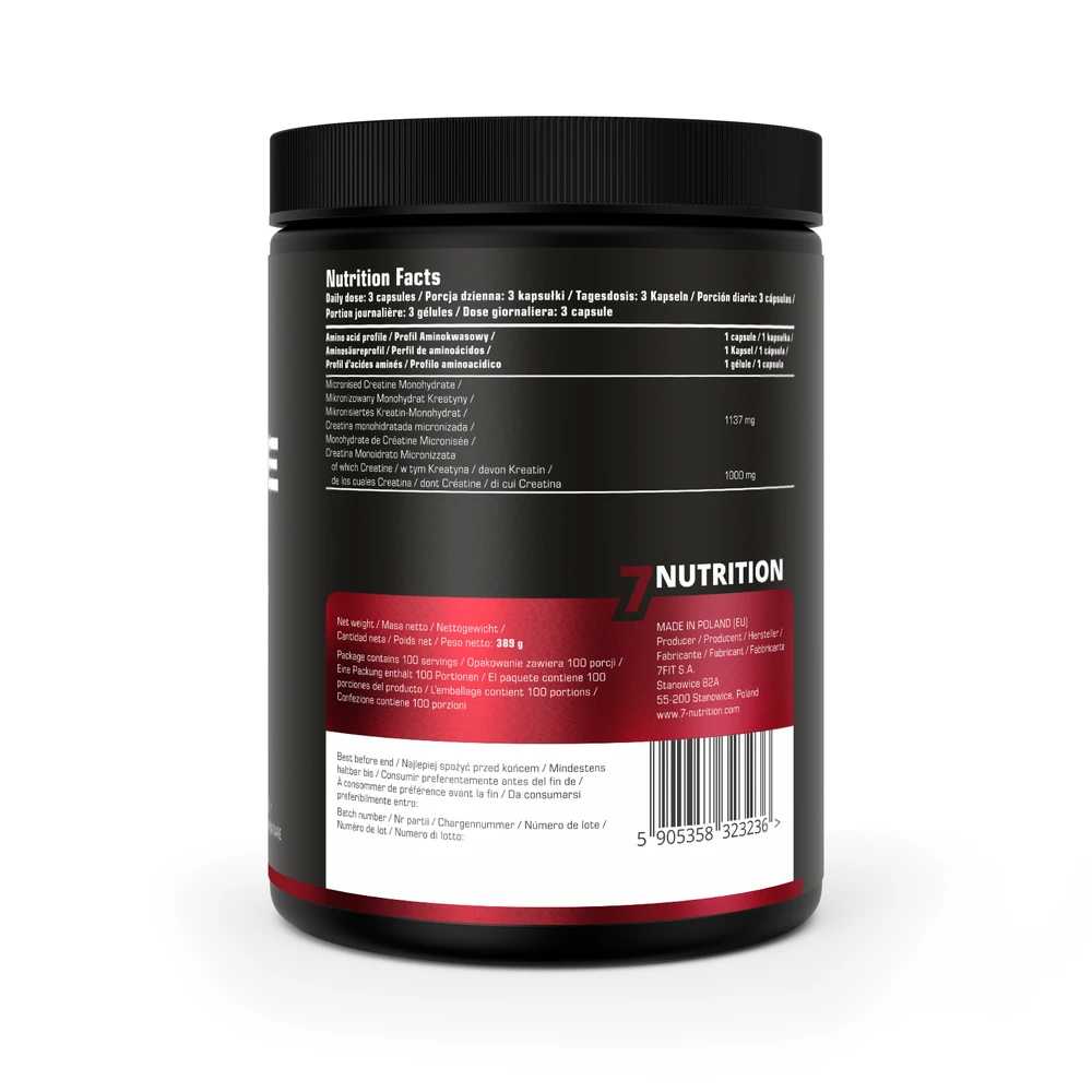 7 Nutrition Creatine 300 kaps.