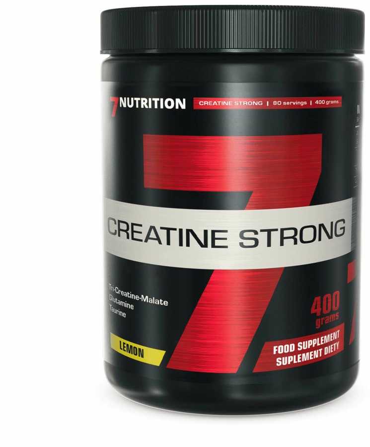 7 Nutrition Creatine Strong 400g : Skonis - Citrininis