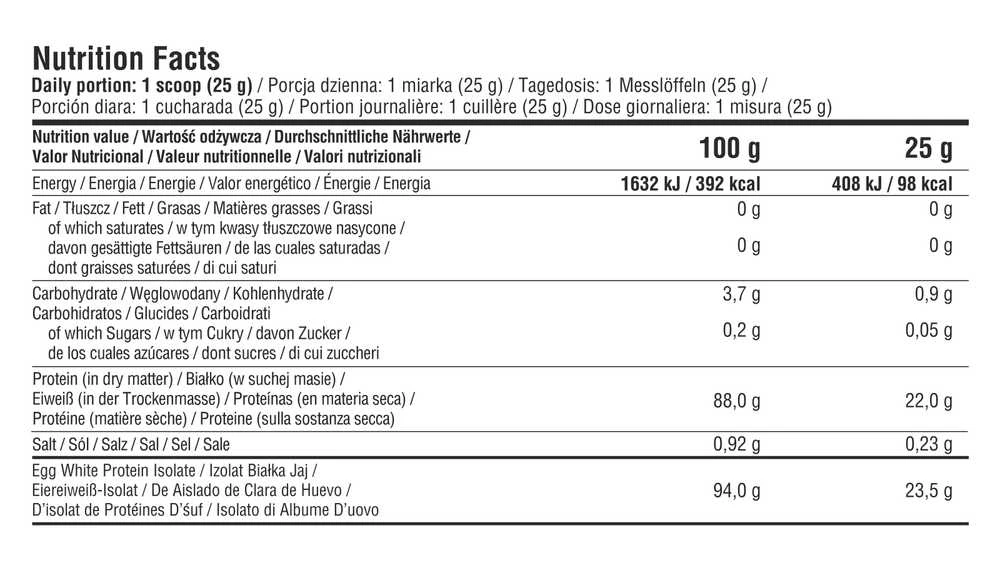 7 Nutrition EGG Protein 900 g : Skonis - Šokoladinis