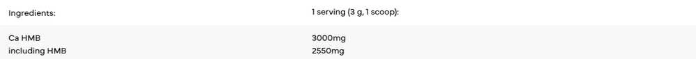 7 Nutrition HMB 180 g pure