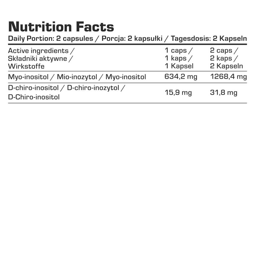7 Nutrition Inositol 120 kaps.