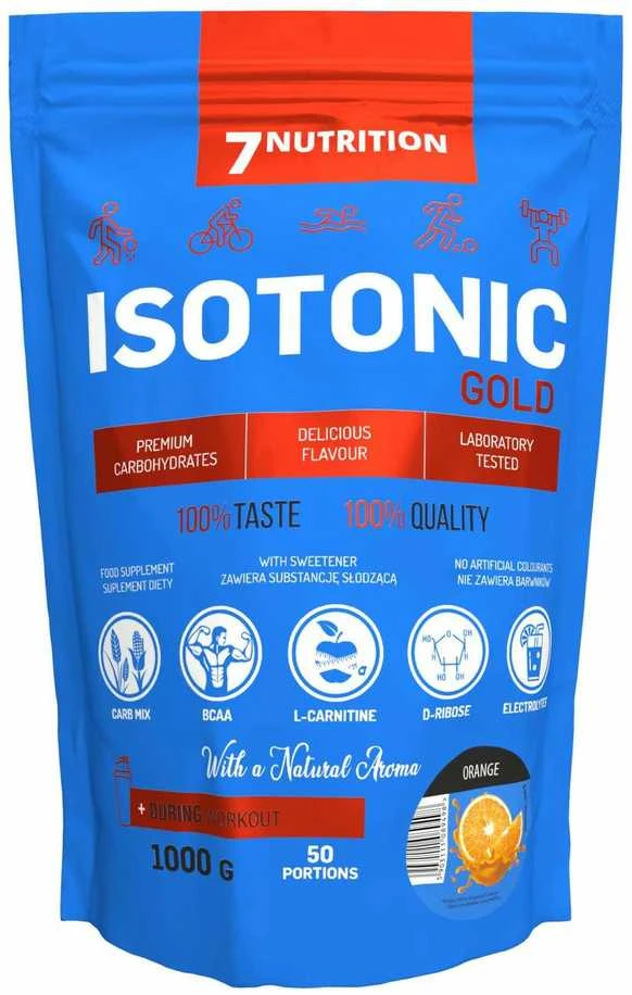 7 Nutrition Isotonic 1000 g milteliai izotoniniam gėrimui : Skonis - Citrininis