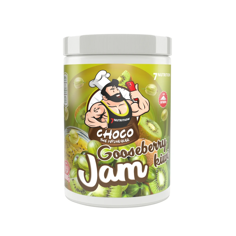 7 Nutrition Jam Uogų džemas 1000 g : Skonis - Obuolių ir cinamono