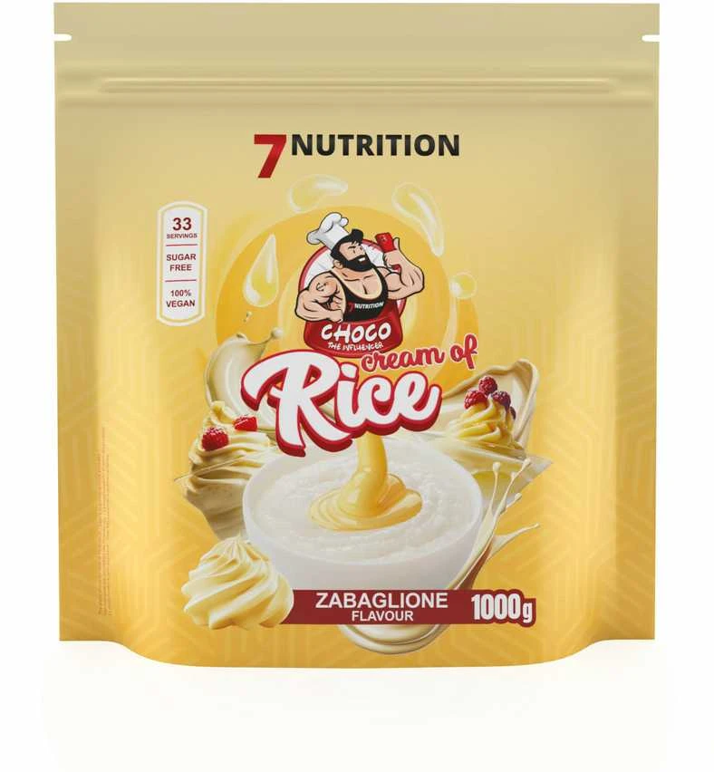 7 Nutrition Kreminis of Rice 1kg ryžių kremas : Skonis - Bananinis