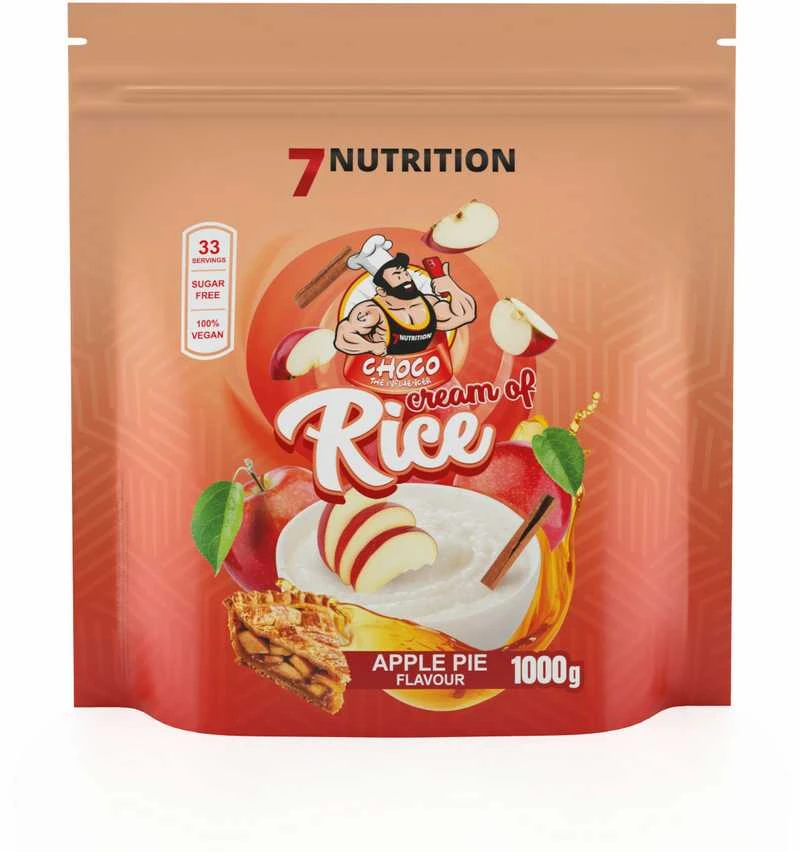 7 Nutrition Kreminis of Rice 1kg ryžių kremas : Skonis - Obuolių pyrago