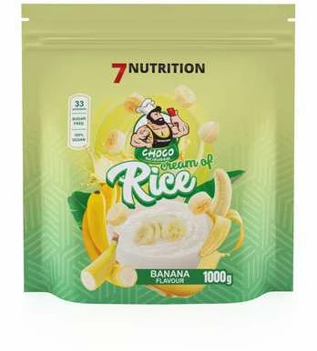 7 Nutrition Kreminis of Rice 1kg ryžių kremas : Skonis - Bananinis