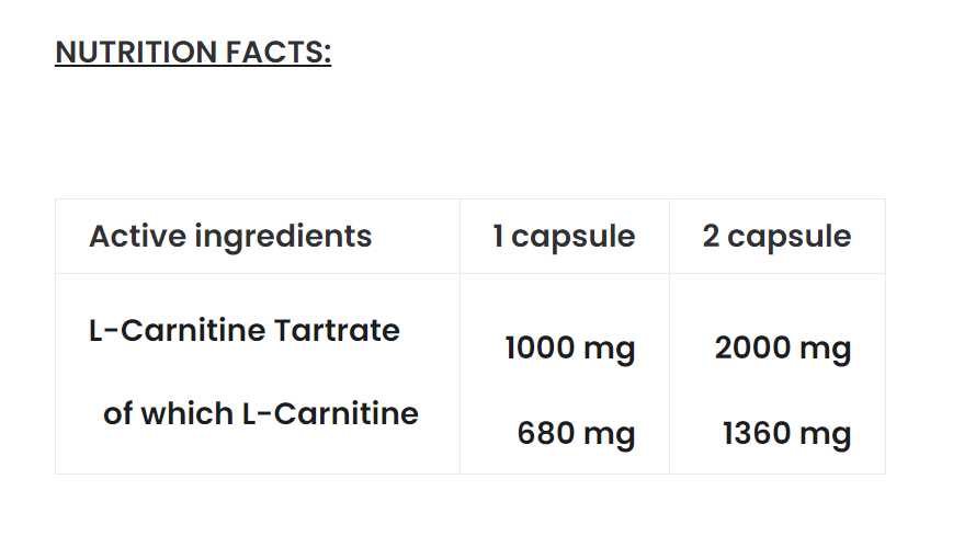 7 Nutrition L-Carnitine 120 kaps.