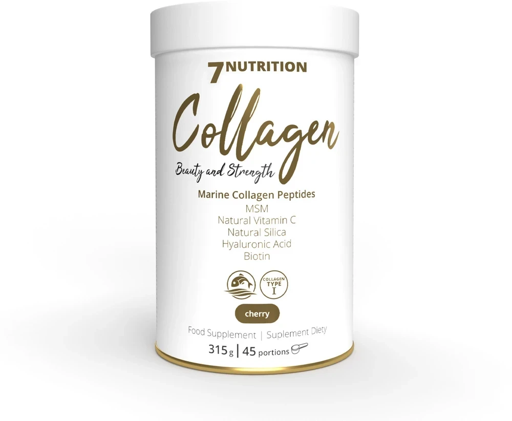 7 Nutrition Marine Collagen 315 g jūrinis kolagenas : Skonis - Vyšninis