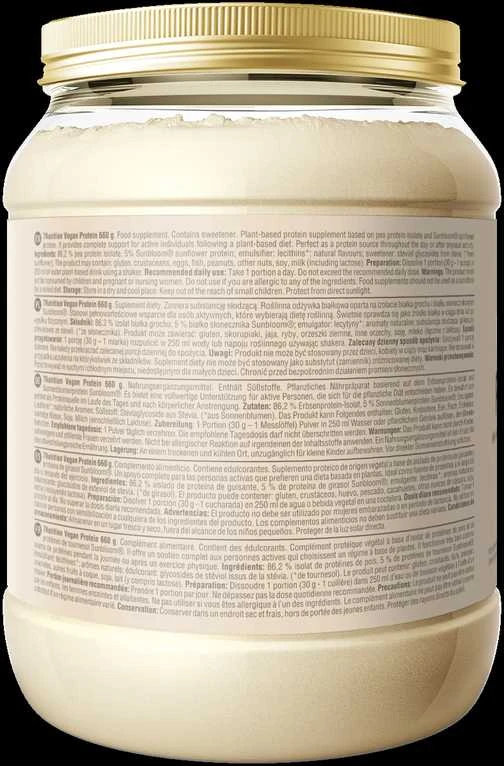 7 Nutrition VEGAN Protein 660 g veganiški baltymai : Skonis - Natūralus