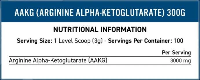 Applied Nutrition AAKG 300g