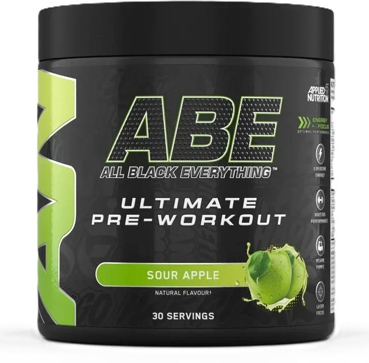 Applied Nutrition ABE 375 g Ultimate Pre-workout : Skonis - Rūgščių obuolių