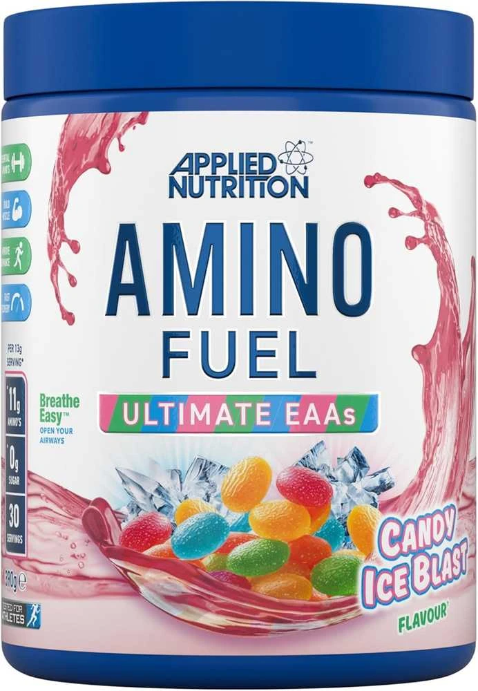 Applied Nutrition Amino Fuel 390 g : Skonis - Ice mėlynas raz