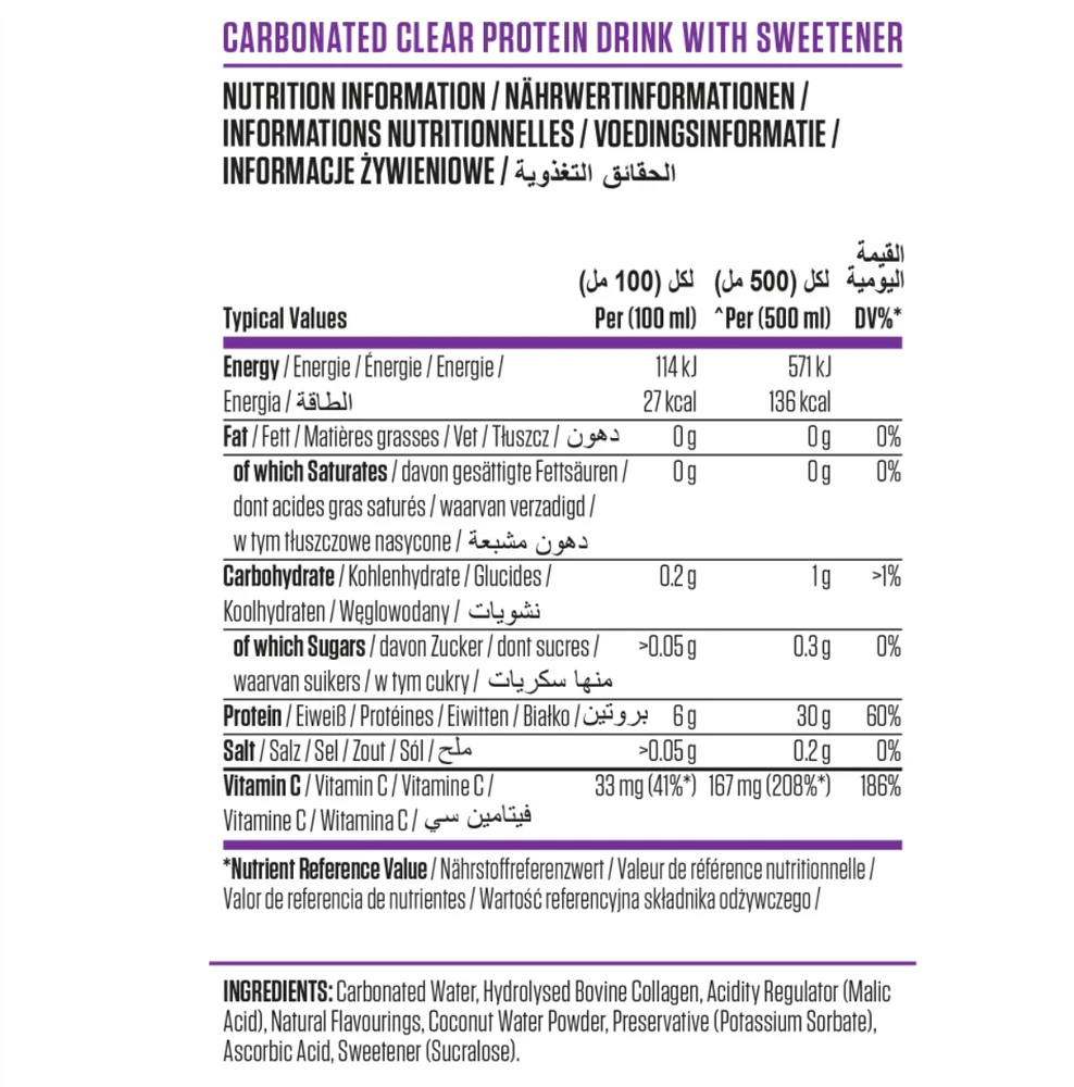 Applied Nutrition Beef XP Cans 500 ml : Skonis - Uogų