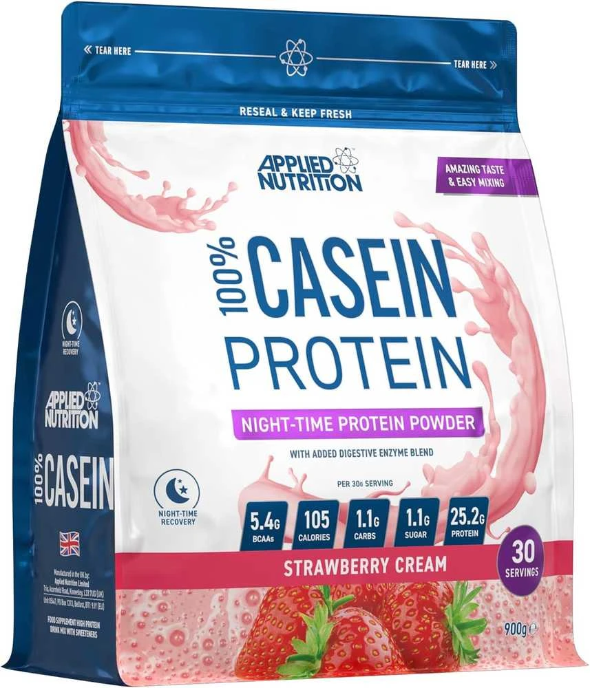 Applied Nutrition Casein Protein 900 g : Skonis - Vanilinis