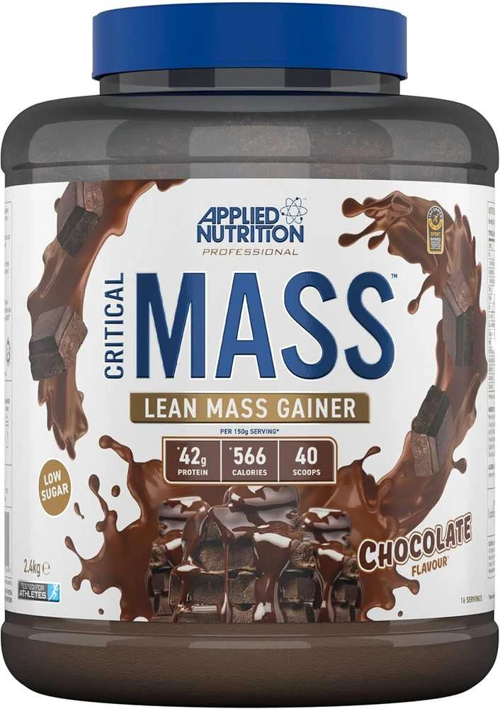 Applied Nutrition Critical Mass 2400 g : Skonis - Braškinis
