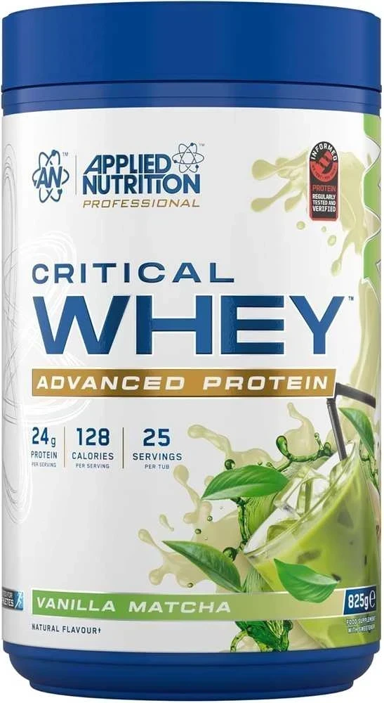 Applied Nutrition Critical Whey 825 g : Skonis - Baltojo šokolado ir pistacijų