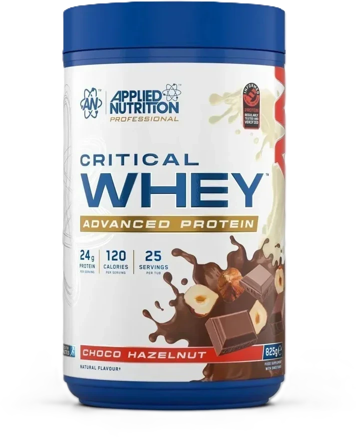 Applied Nutrition Critical Whey 825 g : Skonis - Baltojo šokolado ir pistacijų